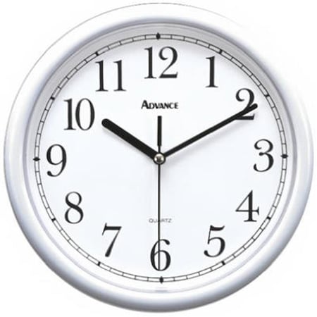 La Crosse Technology La Crosse Technology Ltd 25201 10 in. White Plastic Wall Clock 363942